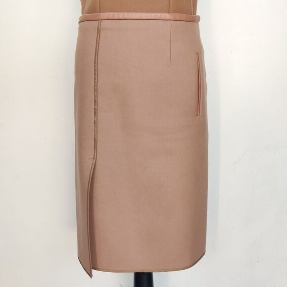 Chloe Wool Sleeveless Camel Dress Size 34 US 2 - Picture 6 of 16